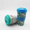 disposable plastic coffee cups with handle takeaway 16oz plastic iced coffee cups