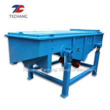 Phosphate rock powder linear vibrating screen manufacturer from Xinxiang