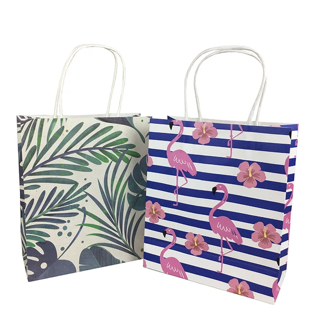 custom gift bags christmas paper with handles wholesale