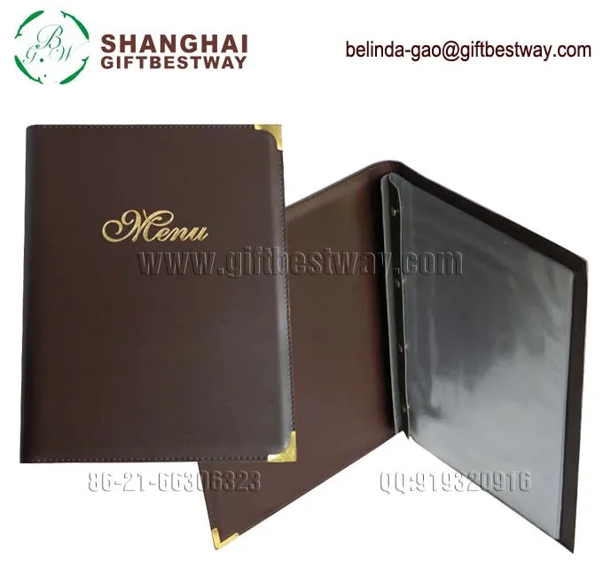 wholesale china leather folder factory