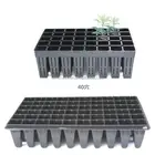 BEST-TODAY 50 Cell Seedling plastic tray for seeds starting and germination