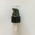 YVES high quality and new design treatment pump , 24/410cosmetic face cream pump with transparent cap