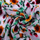 Exquisite Customized Woven Silk 3D Printed Velvet Silk Sofa Pillow Cover Dress Fabric