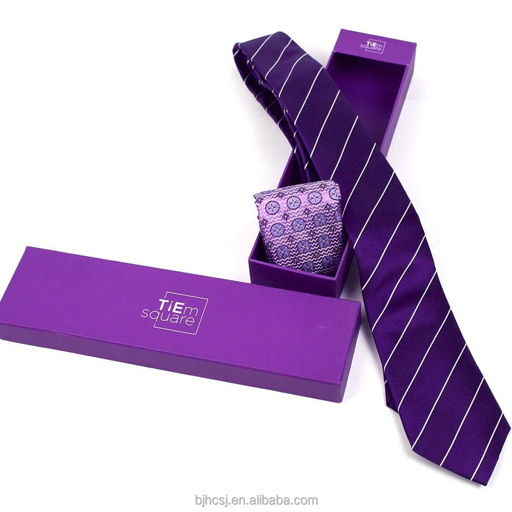 luxury customized gift paper tie box