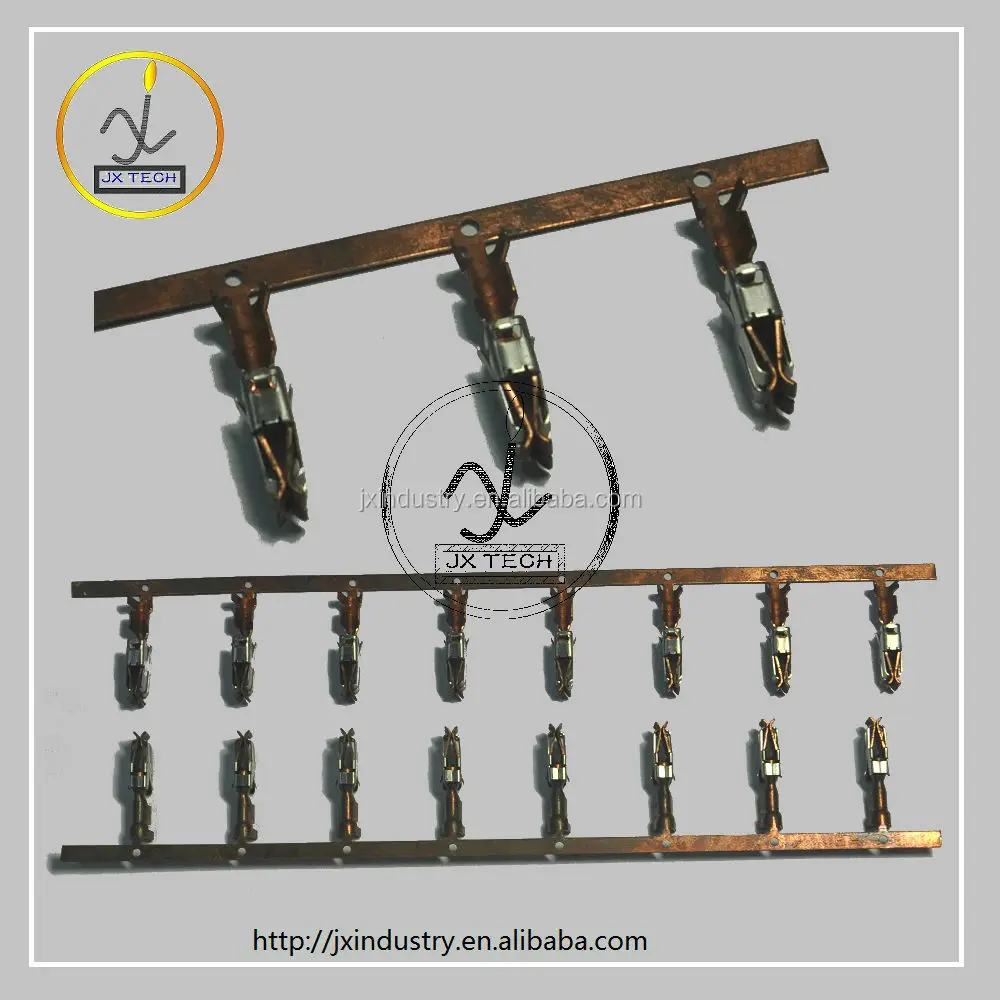 Custom Brass/Copper/AL precision stamping of terminal connector