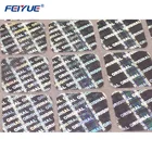 Custom Small Authentic 0.393" X 0.393" Square Security Hologram Sticker Logo Printing