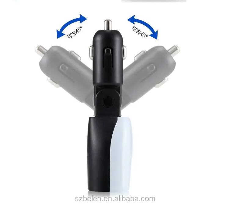 qc3.0 led smart car charger-1