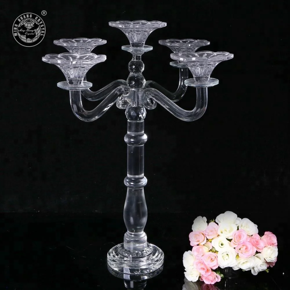 China Floor Standing Crystal Candelabra Centerpiece