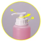 250ml 10L Plastic Rectangle Plastic Shampoo HDPE Bottle