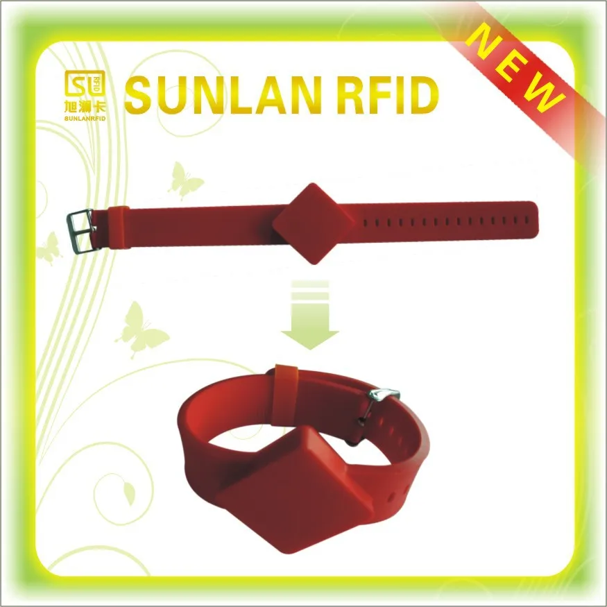 Best selling waterproof customized silicone rfid wristband for events