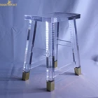 home decorative clear transparent acrylic furniture dining chair living chair