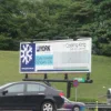 Roadside Scroller Advertising Sign Steel Unipole Tri-vision Billboard Structure Price
