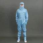 مريحة تنظيف غرفة العمل السيدات ESD بذلة الملابس