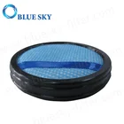 Customized Round Washable Pre Motor Dust Filter Replacement for Philipss FC6402 FC6408 PowerPro Duo Aqua Vacuum Cleaner