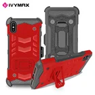 IVYMAX Hybrid Phone Rock Case For Iphone X Xs Max Case Shockproof Protective Armor Cover