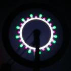 Mini Spoke Light Easy installed Bicycle Riding In Dark Wheel Decoration