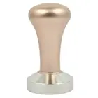 solid 51mm base stainless steel espresso coffee tamper for kitchen or coffee shop