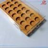 Custom acrylic wooden bamboo coffee retail display