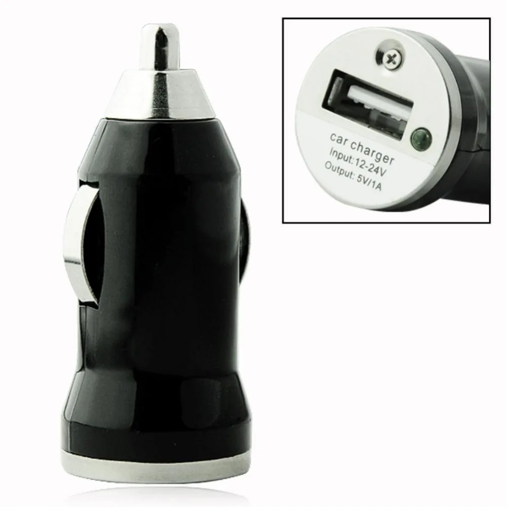EE4243 Black Multicolor Car Charger For iPhone for iPod USB Port Universal Phone Charger