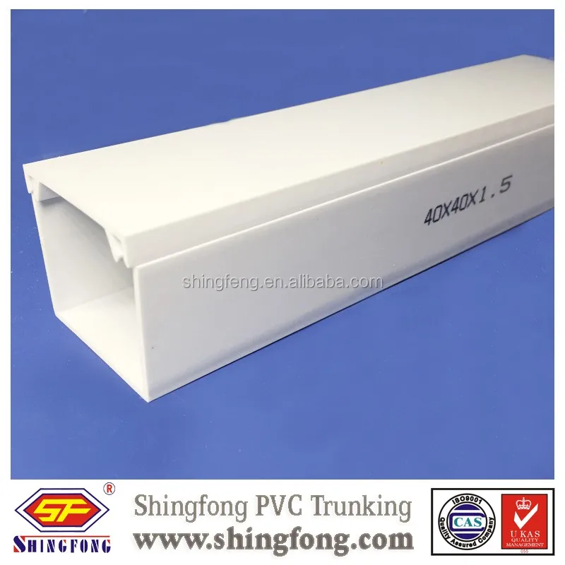 Kenya Electrical PVC Trunking 100x50mm, View pvc trunking 100x50, SHINGFONG Product Details from