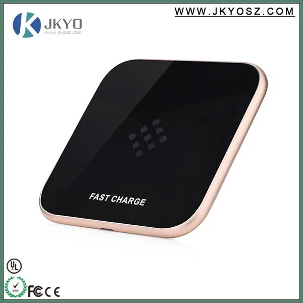JKYO FOR Samsung new arrival S6 edge note 5 wireless charger fast wireless charging pad QI standard fast wireless charger