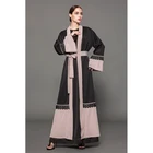 1558#Womens islamic clothing middle east apparel new model abaya in dubai moroccan turkish clothing ramadan