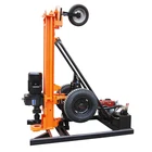 KQD165Z small water well or rock digging machine /Wheeled KQD165Z bore well drilling machine price