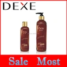 2017 Dexe brand or OEM ODM product high quality hair care chocolate shampoo private label