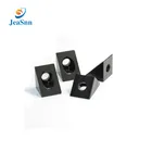 with Free Sample Aluminium Angle Corner Connector Customized Aluminum Black for Extrusion