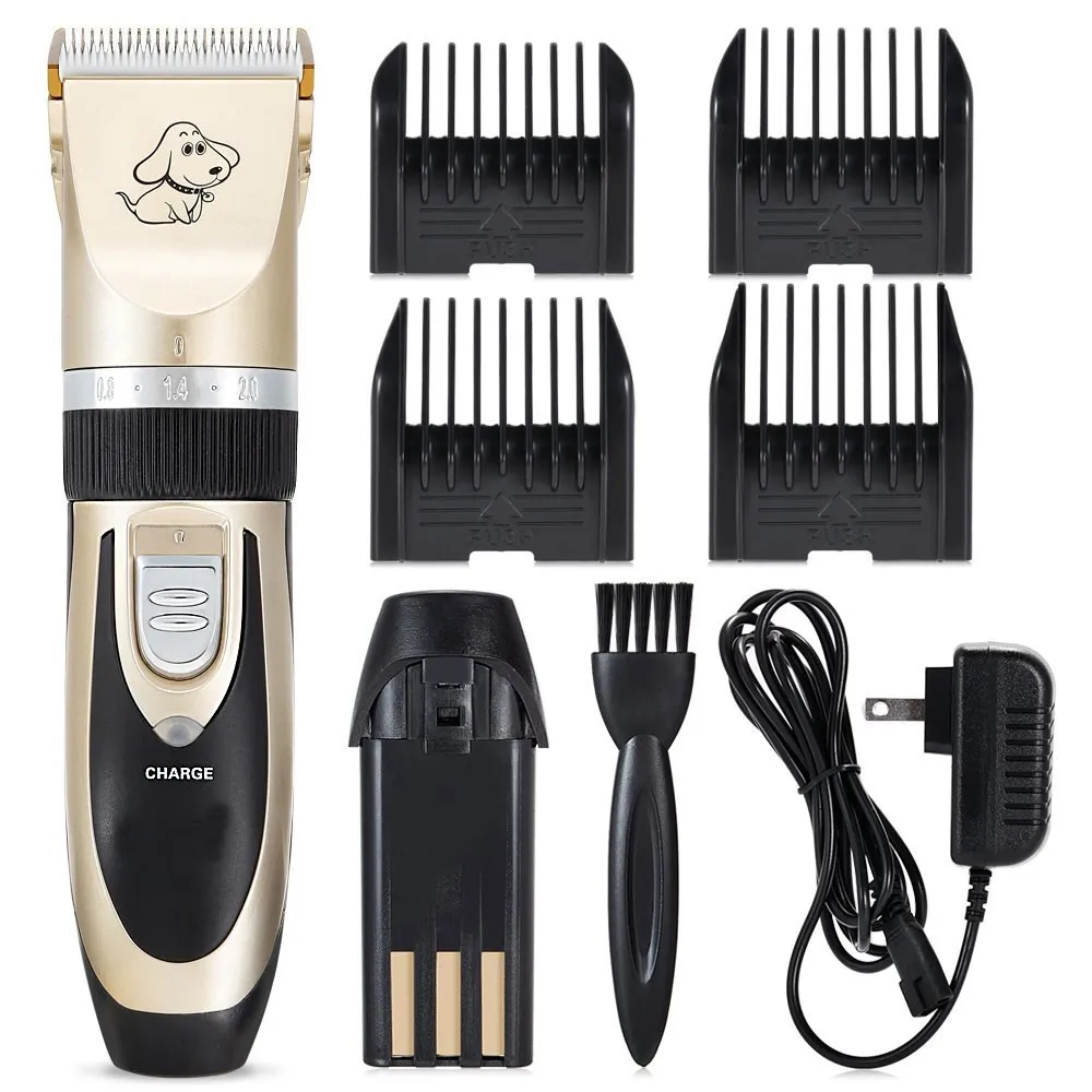 2017 Hot Wholesale Cheap Animal Hair Trimmer Shaver Razor machine set kit dog pet grooming clippers tool