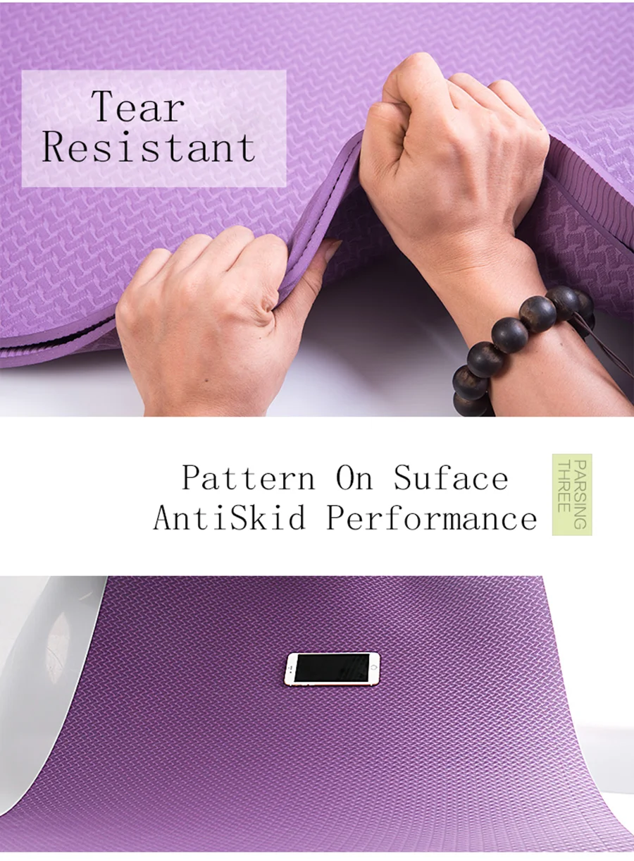 6mm thick yoga mat