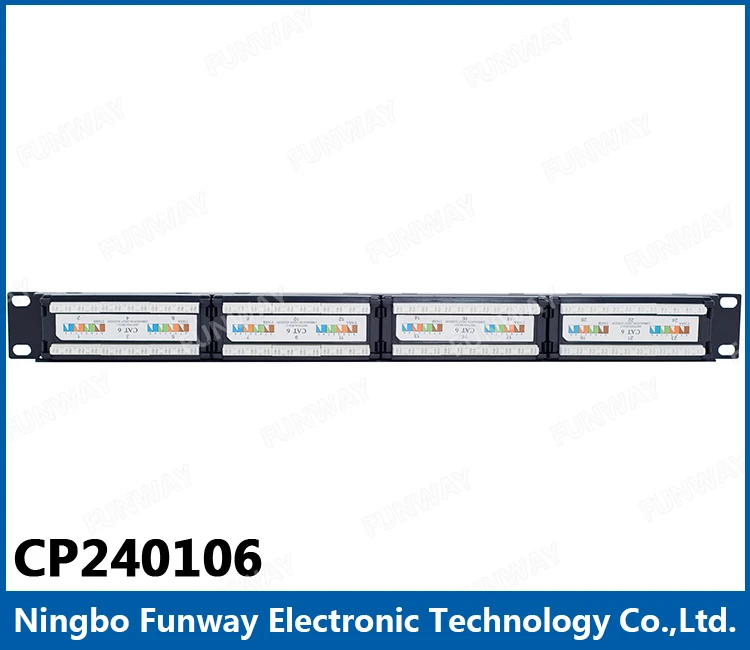 cat624ポートバックバー付きパッチパネル仕入れ・メーカー・工場