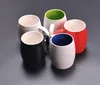 Paris ceramic cafe mugs 15oz barrel shape cheap ceramic mugs ceramic 100 pieces