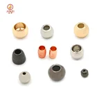 New design custom metal garment beads for clothing