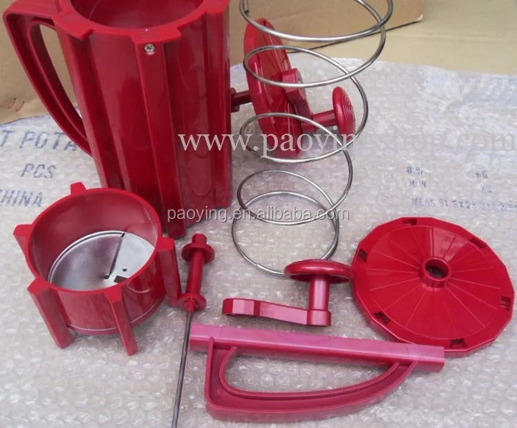 3 In 1 Manual Spiral Potato Cutter Chromecater