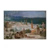 Pierre Puvis de Chavannes Giclee Canvas Print Paintings Poster Reproduction Fine Art Wall Decor(Massilia Greek Colony)