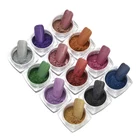 Wholesale nails salon decoration products supplies 12 colors mixed nail powder nails salon professional products
