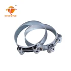 hollow single bolt glass hardware clamps