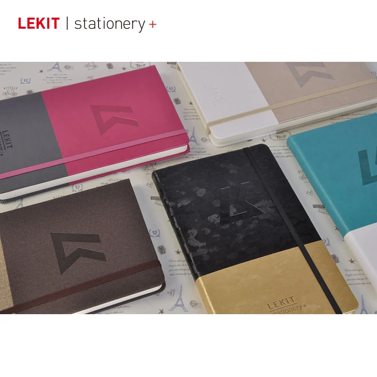 dongguan custom leather hard cover notebook factory