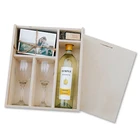 Wedding Anniversary corporate Christmas Gift Personalized Wooden Wine Box