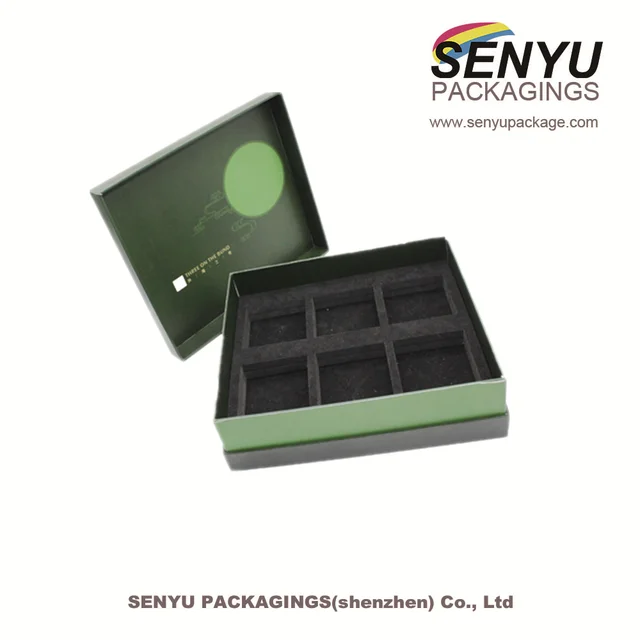 high quality custom design cardboard gift box dividers