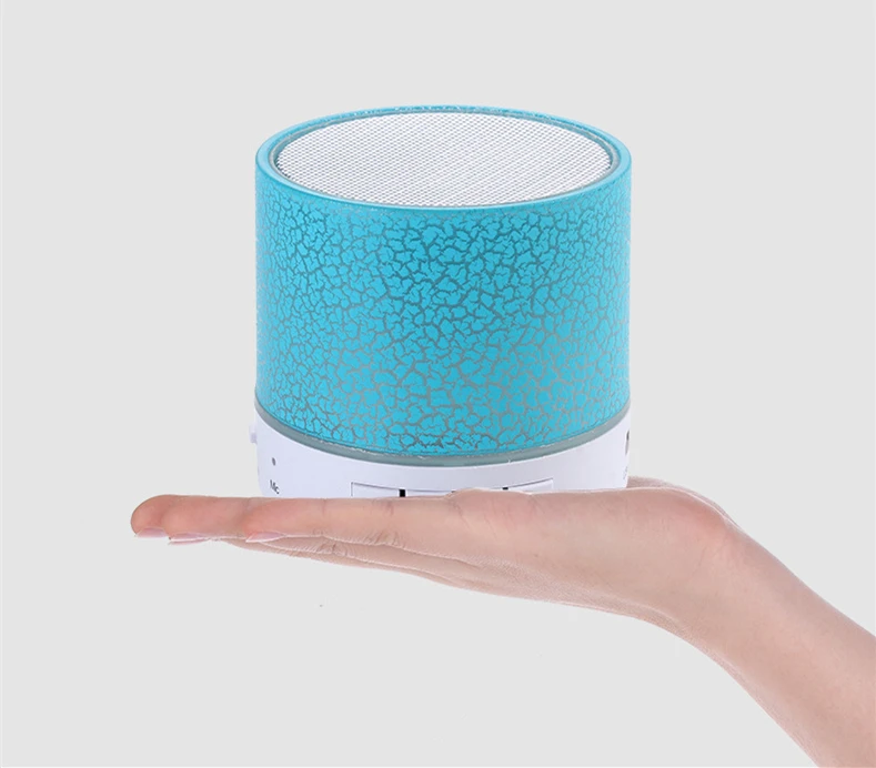 Wholesale portable subwoofer S10 Wireless Speaker car handsfree mini blue tooth loud speaker with led light - ANKUX.COM