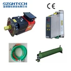 Hybrid closed 2.2KW loop stepper motor and driver spindle servo driven
