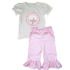 2019 Puresun fall and winter boutique children clothing cotton wholesale kids clothes