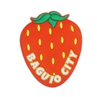 Souvenir silicone 3D funny cartoon embossed custom rubber fridge magnet