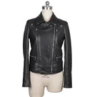 fashion design widely used real leather jacket Genuine motorcycle leather jacket