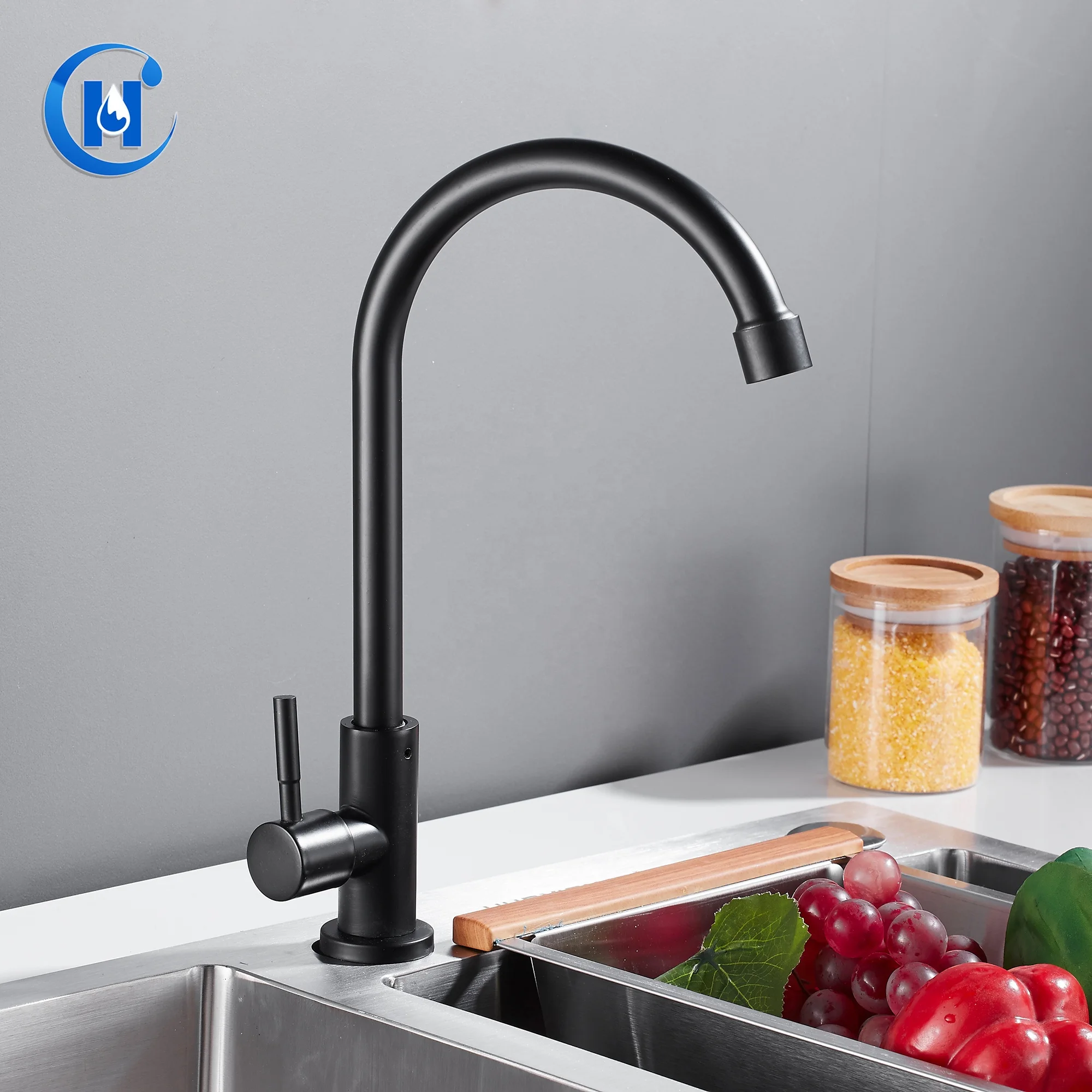 Haojiang China Factory Hot Faucet Product Cold Water Tap Kitchen