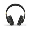 Leather Headband Style Music Player Retractable Wireless Stereo Headset for Smartphone/Computer