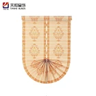 Hot sell fold ready made roller roman style bamboo blinds