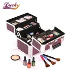 Small Vanity Case Box by Makeup Trinket Cosmetic Storage Bag nail polish organizer case